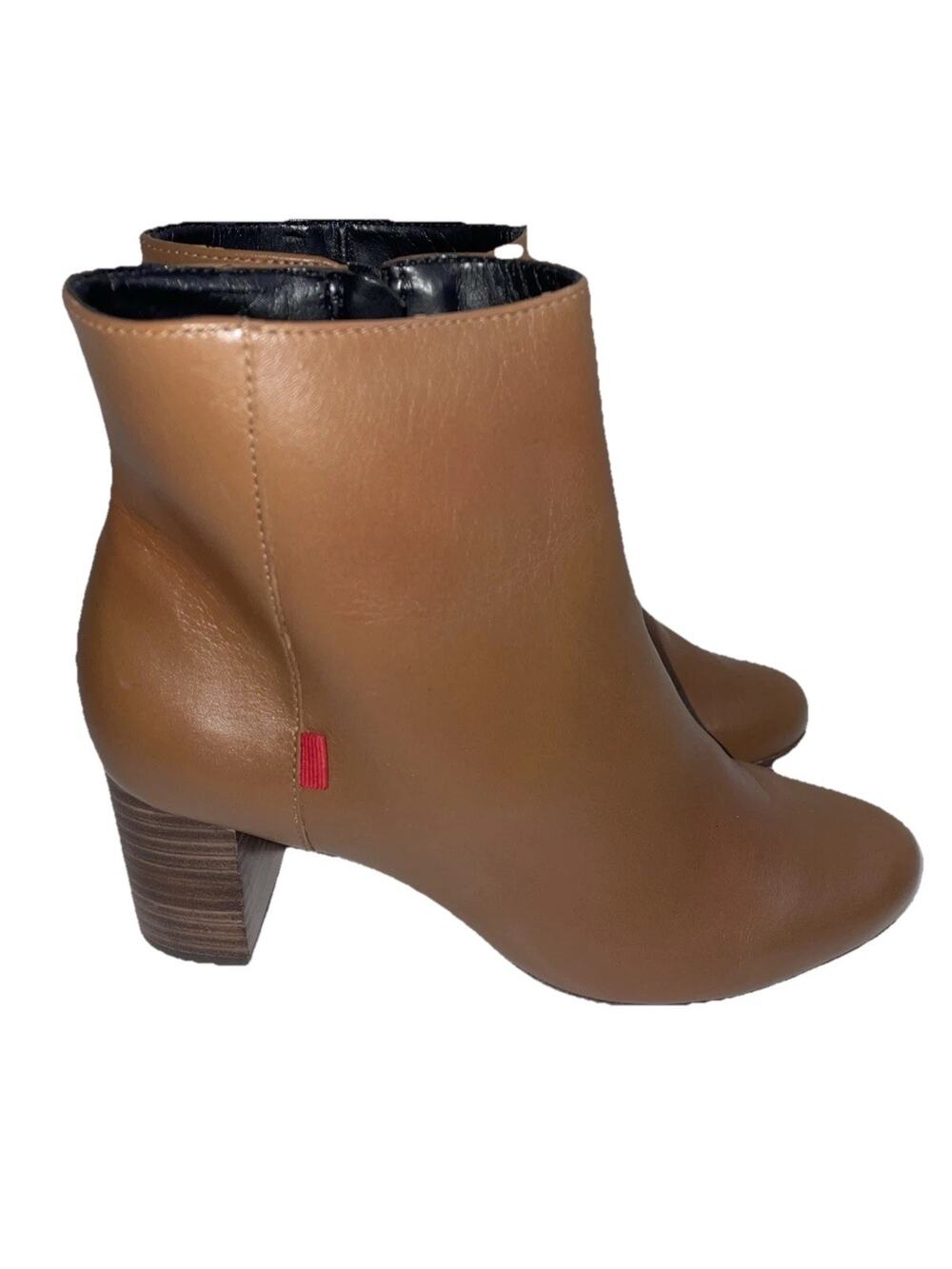 Marc Joseph Charles St Leather Booties Sz 5.5M Brown